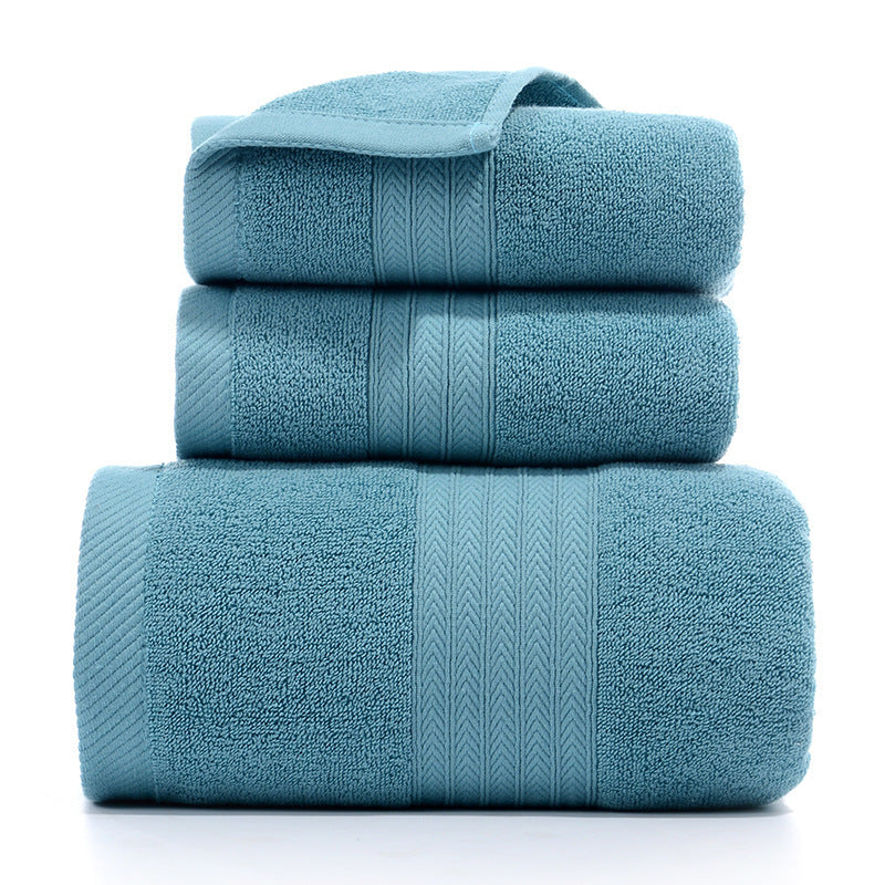 Pure Cotton Towels | Three-piece Bath Towel | KayEssence