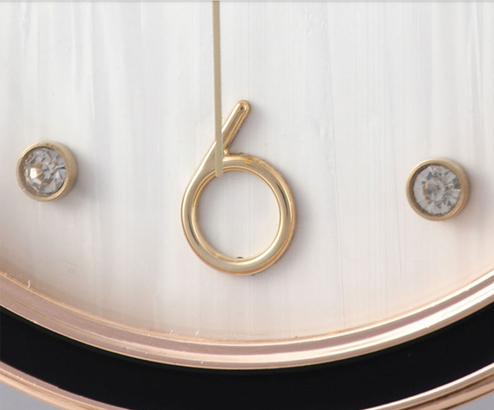 Marble Metal Clock | Home Metal Clock | KayEssence