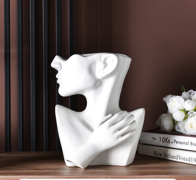 Modern Nordic Vase | Decorative Ornaments Resin | KayEssence