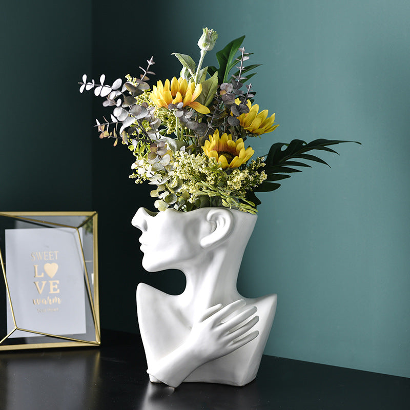 Modern Nordic Vase | Decorative Ornaments Resin | KayEssence