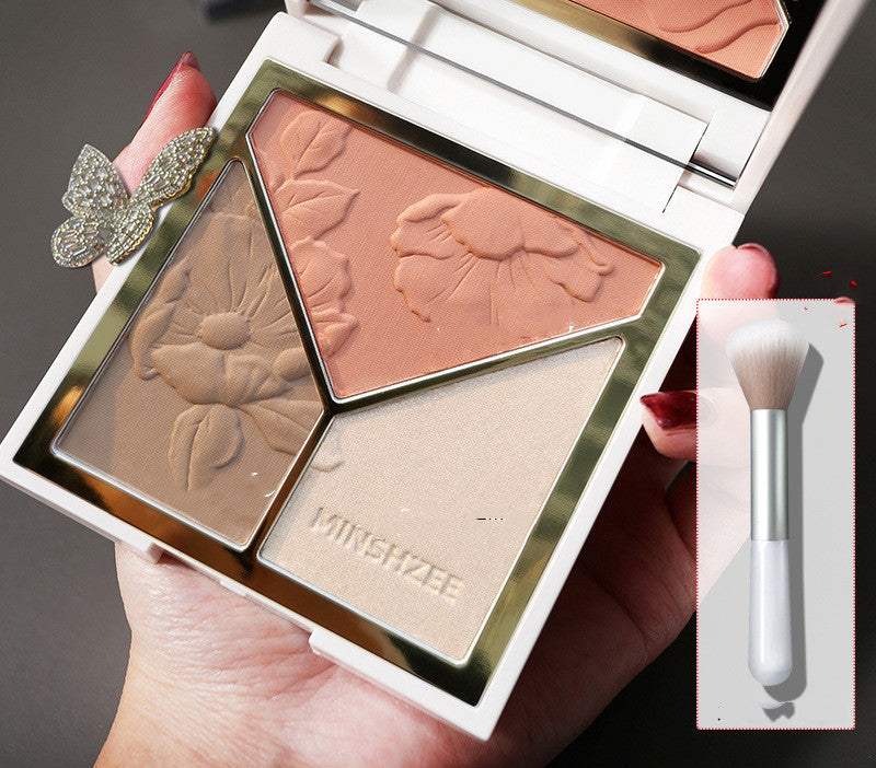 Glitter Matte Nose Shadow Blush  KayEssence