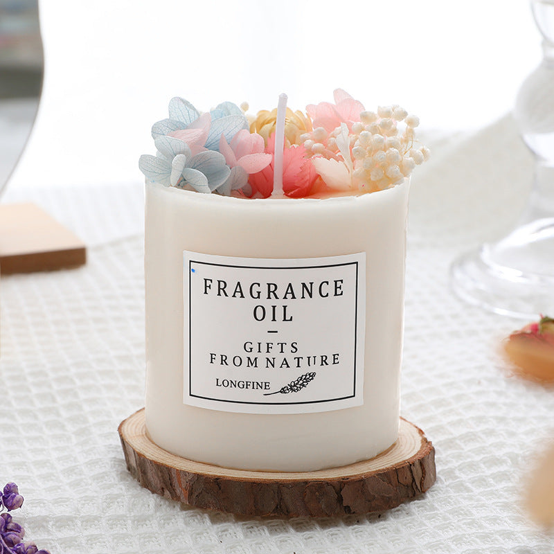 Dried Flowers Candles | Decor Romantic Candles | KayEssence