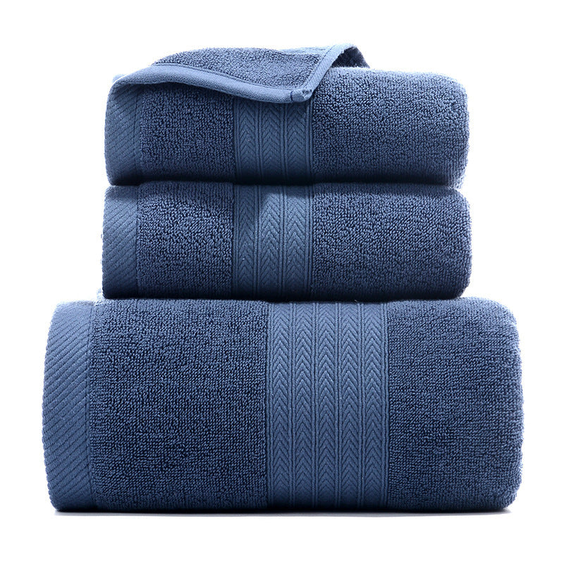Pure Cotton Towels | Three-piece Bath Towel | KayEssence