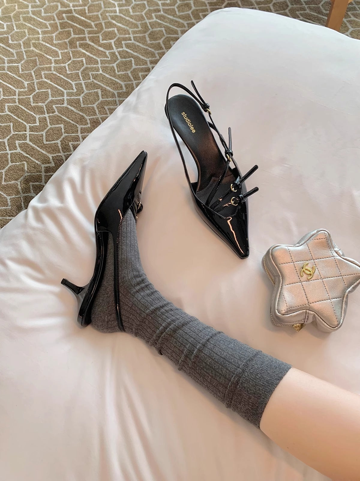 Women's High Heel Sandals | All-match Buckle Sandals | KayEssence