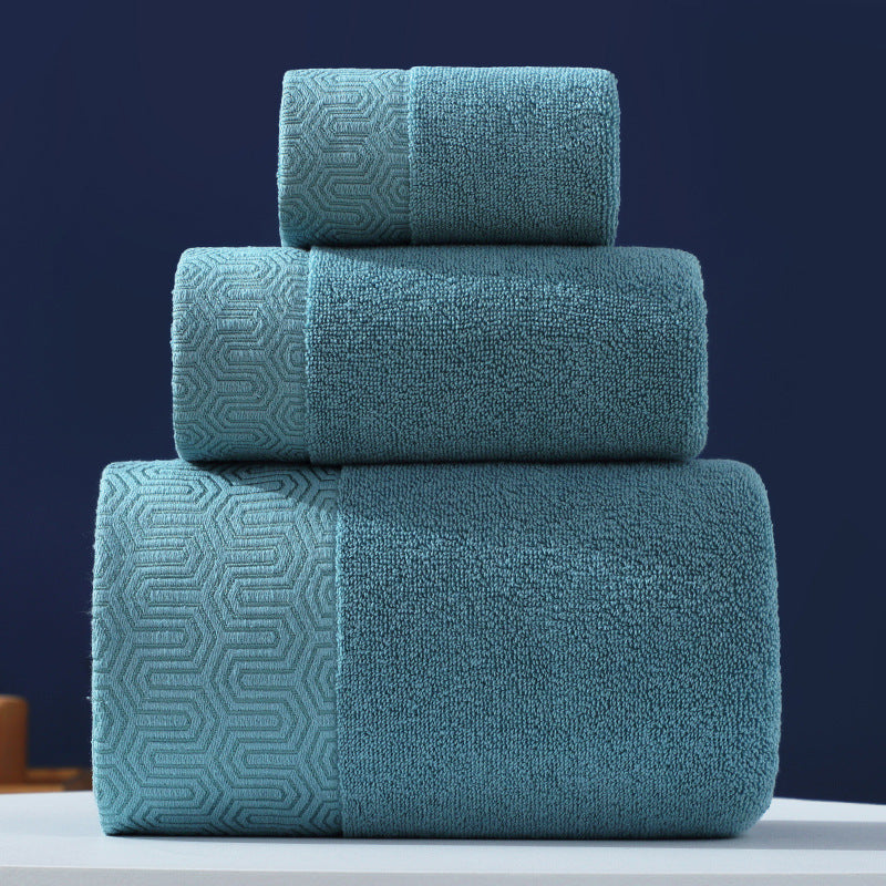 Pure Cotton Towels | Three-piece Bath Towel | KayEssence