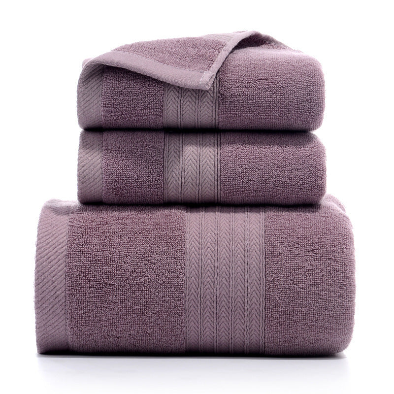 Pure Cotton Towels | Three-piece Bath Towel | KayEssence