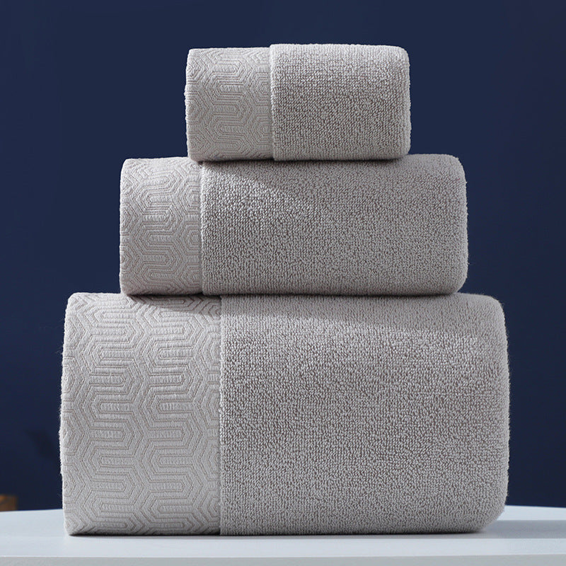 Pure Cotton Towels | Three-piece Bath Towel | KayEssence