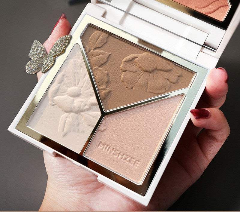 Glitter Matte Nose Shadow Blush  KayEssence