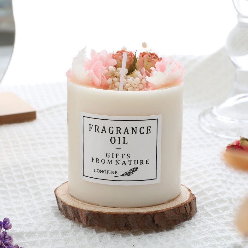 Dried Flowers Candles | Decor Romantic Candles | KayEssence