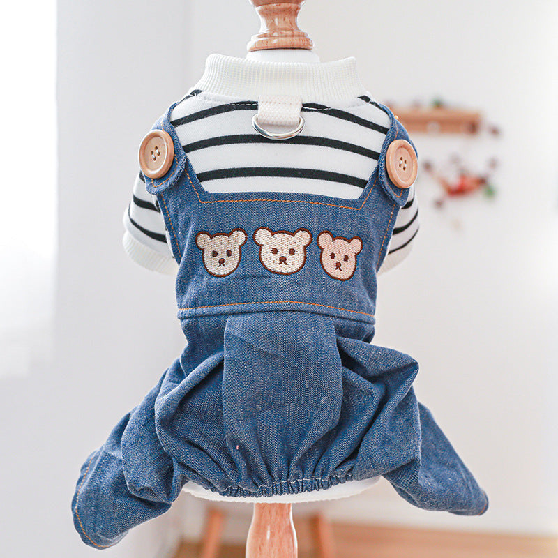 Pet Suspender Pants | Clothing Suspender Pants | KayEssence