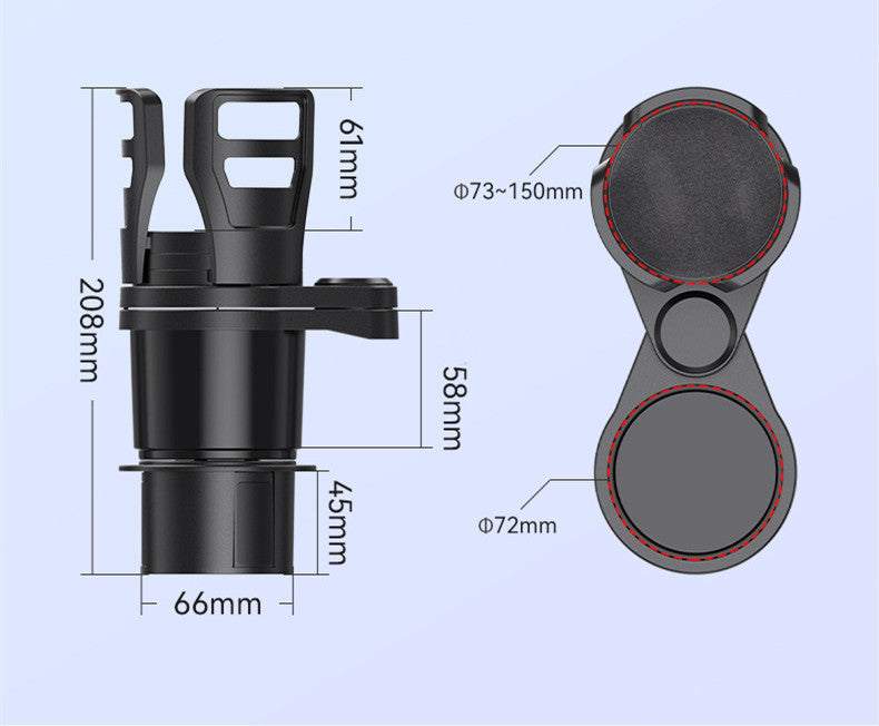 2-in-1 Car Cup Holder