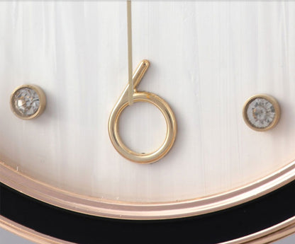Marble Metal Clock | Home Metal Clock | KayEssence