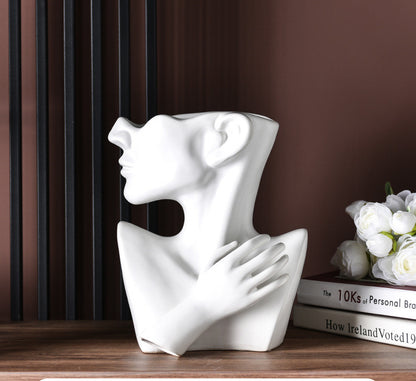 Modern Nordic Vase | Decorative Ornaments Resin | KayEssence