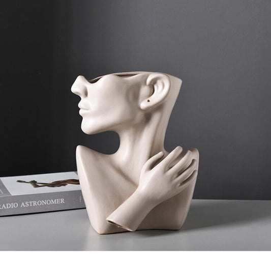 Modern Nordic Vase | Decorative Ornaments Resin | KayEssence