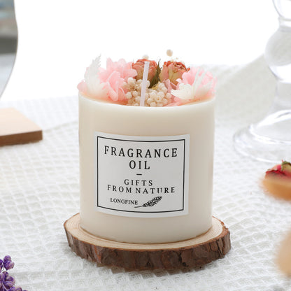Dried Flowers Candles | Decor Romantic Candles | KayEssence