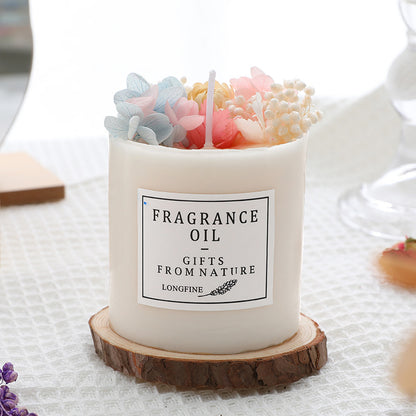 Dried Flowers Candles | Decor Romantic Candles | KayEssence