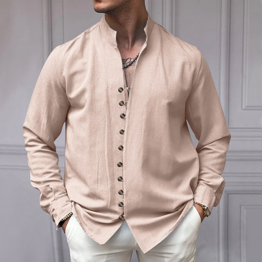 Men's Ethnic Shirt | Linen Casual Shirt | KayEssence