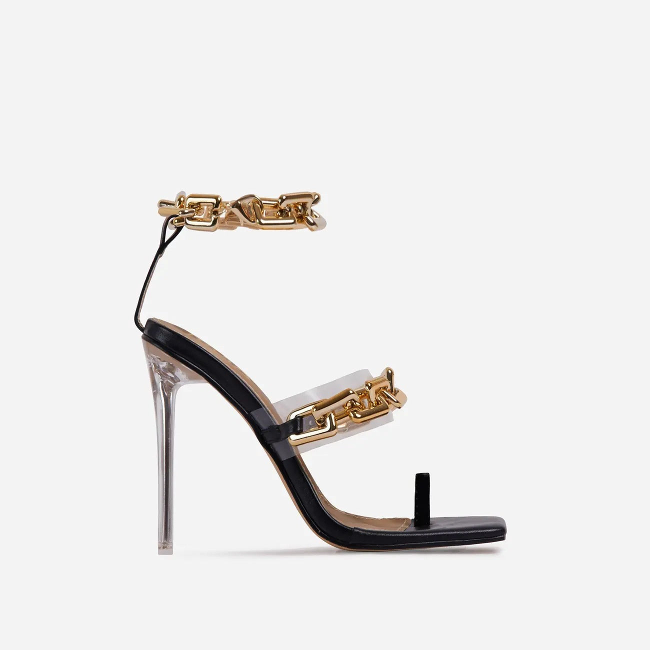 Women's Square Toe Sandals | Toe Stiletto Heel Sandals | KayEssence