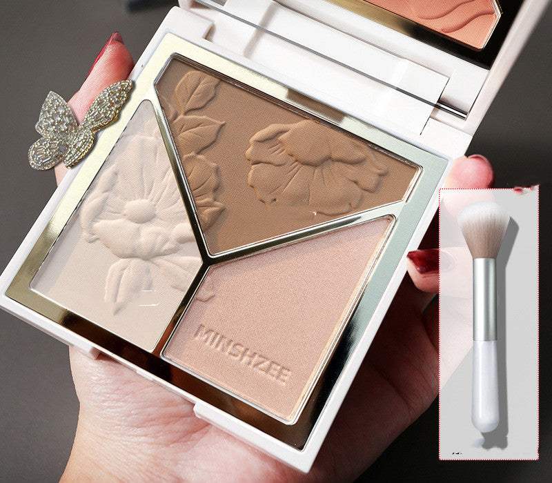 Glitter Matte Nose Shadow Blush  KayEssence