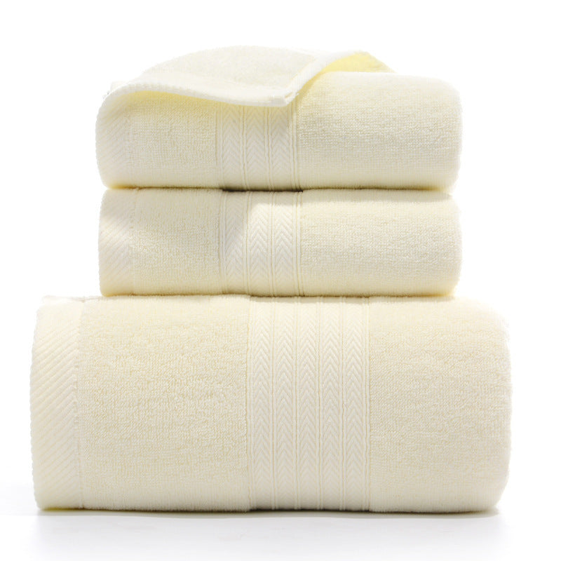 Pure Cotton Towels | Three-piece Bath Towel | KayEssence