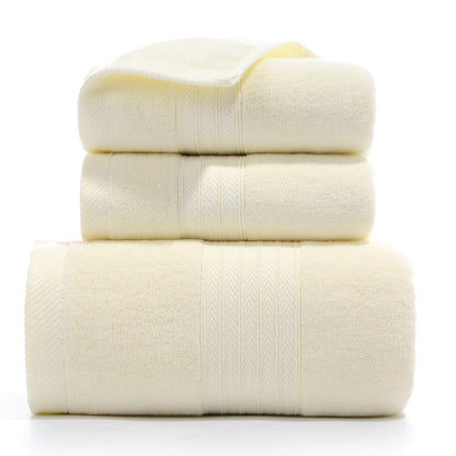 Pure Cotton Towels | Three-piece Bath Towel | KayEssence
