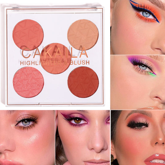Rouge Blush Palette | Matte Pearl Blush | KayEssence