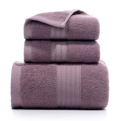 Pure Cotton Towels | Three-piece Bath Towel | KayEssence