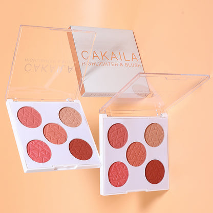 Rouge Blush Palette | Matte Pearl Blush | KayEssence