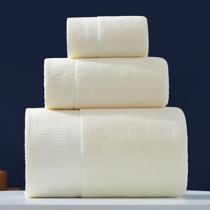 Pure Cotton Towels | Three-piece Bath Towel | KayEssence