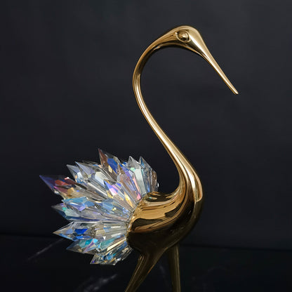 Crane Copper Ornaments | TV Cabinet Porch | KayEssence